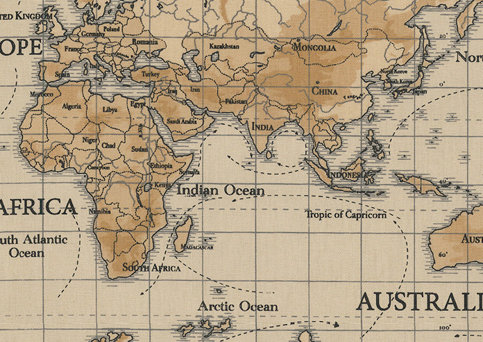 Maps, Multi - Twist&Fit Roman Blind - Image 7